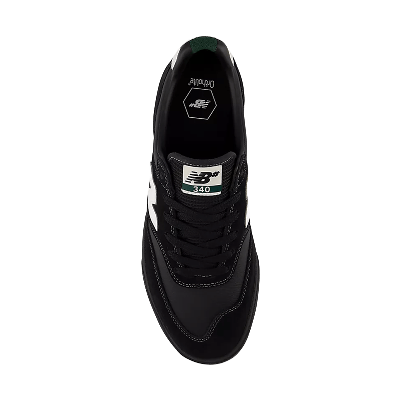 New Balance Numeric 340 Skate Shoe - Black/Black (Sizes 8-12) - 7B Boardshop
