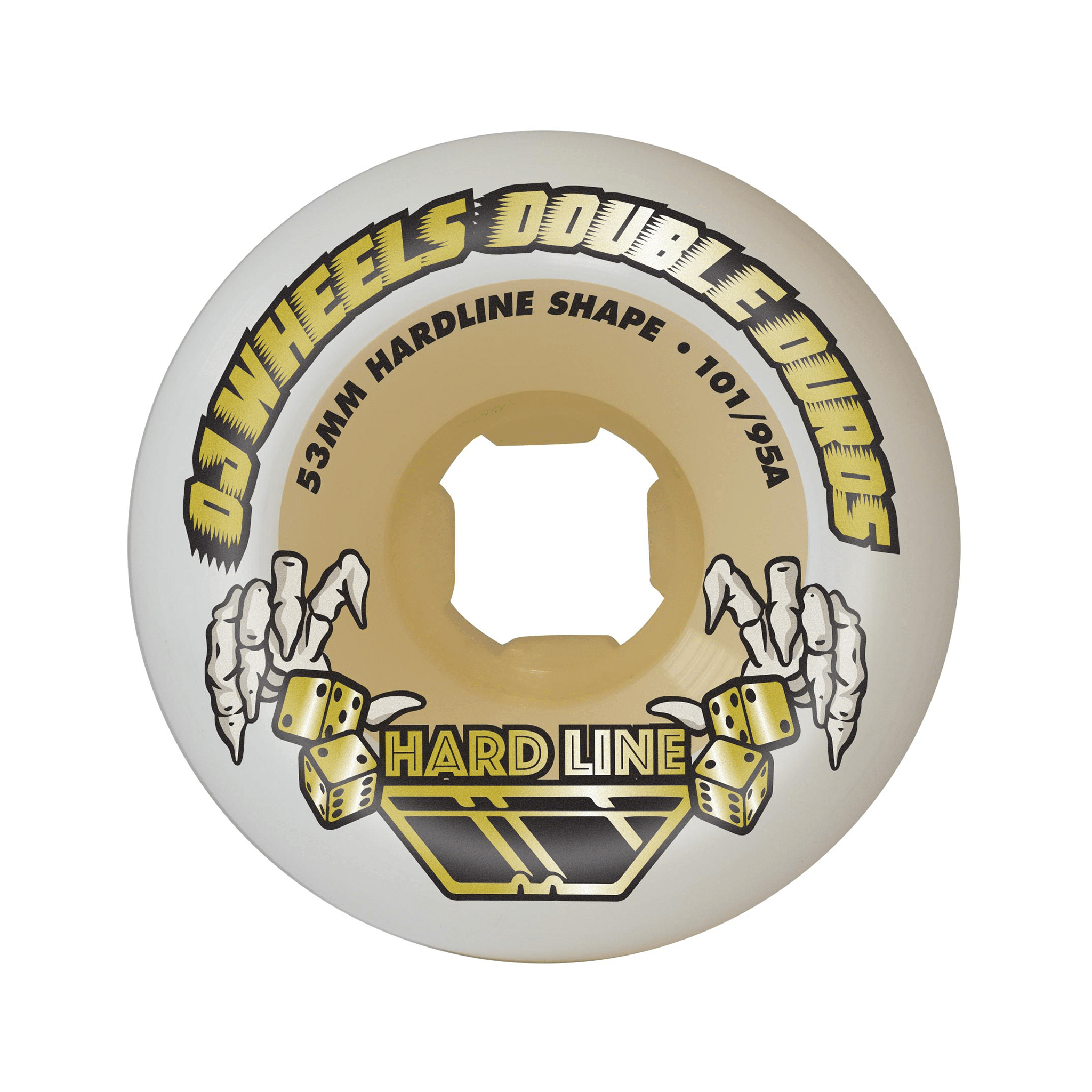 OJ Wheels Double Duro Gum Hardline 53mm Skateboard Wheels 101a/95a - 7B Boardshop