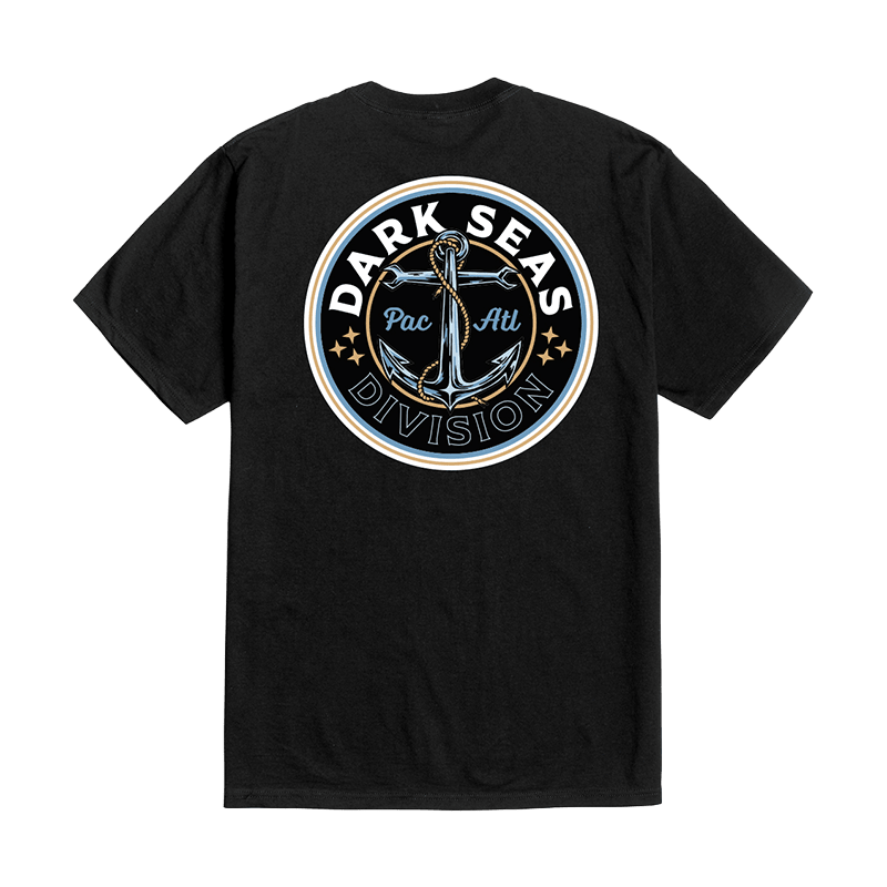 Dark Seas Anchors Up Men's S/S T-Shirt - 7B Boardshop