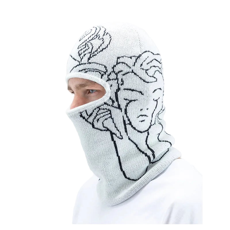 Beyond Medals Jacquard Knit Balaclava Angel - 7B Boardshop