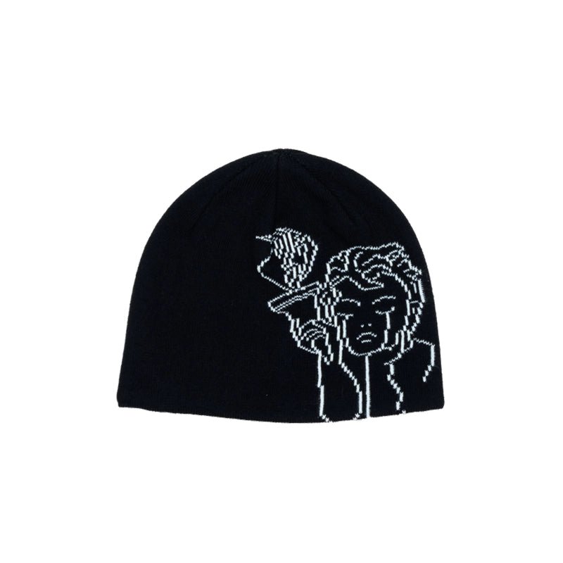 Beyond Medals Angel Jacquard Beanie - Black - 7B Boardshop