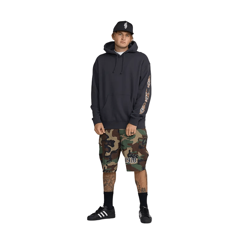 1910 Arrows In The Dark Men's Hoodie - Schoph x Jamie Lynn Founders' Cut - Vintage Black - 7B Boardshop