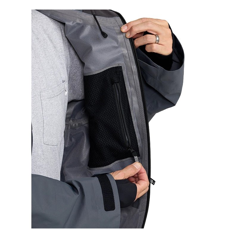 1910 Auburn 3L Snow Jacket - Grey - 7B Boardshop
