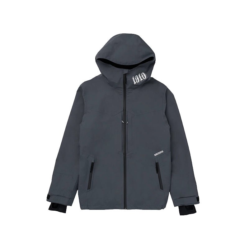 1910 Auburn 3L Snow Jacket - Grey - 7B Boardshop