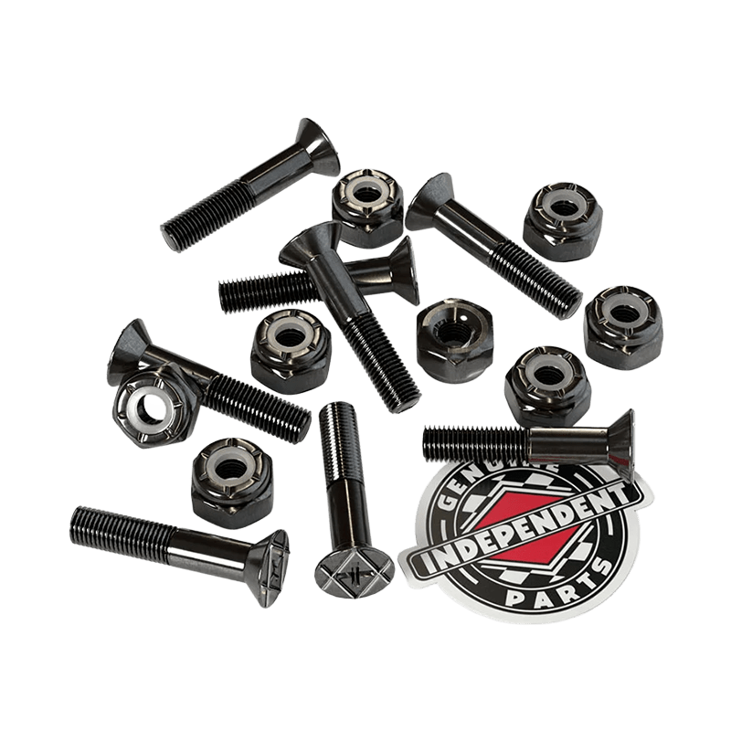 Independent Genuine Parts 1" Phillips Hardware - Black - 7B Boardshop