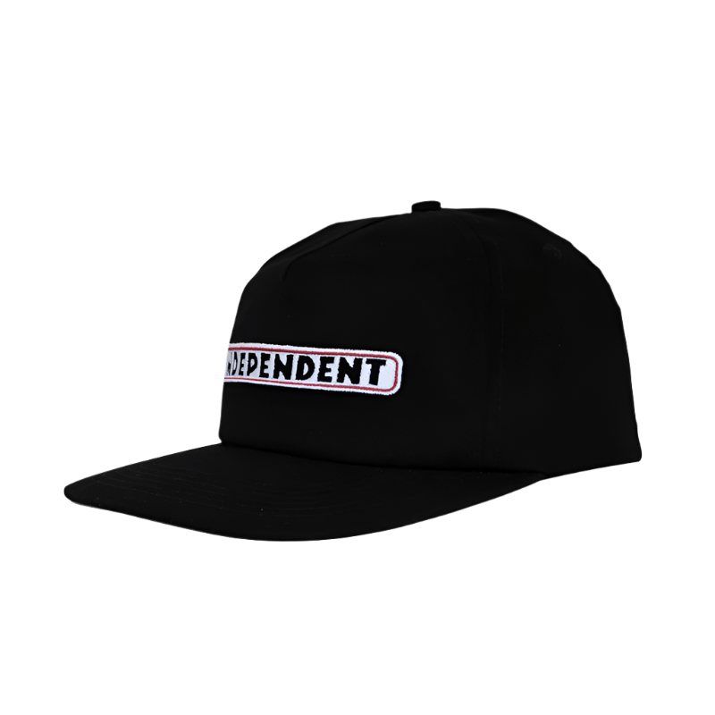 Independent - Bar Logo Snapback - 7B Boardshop