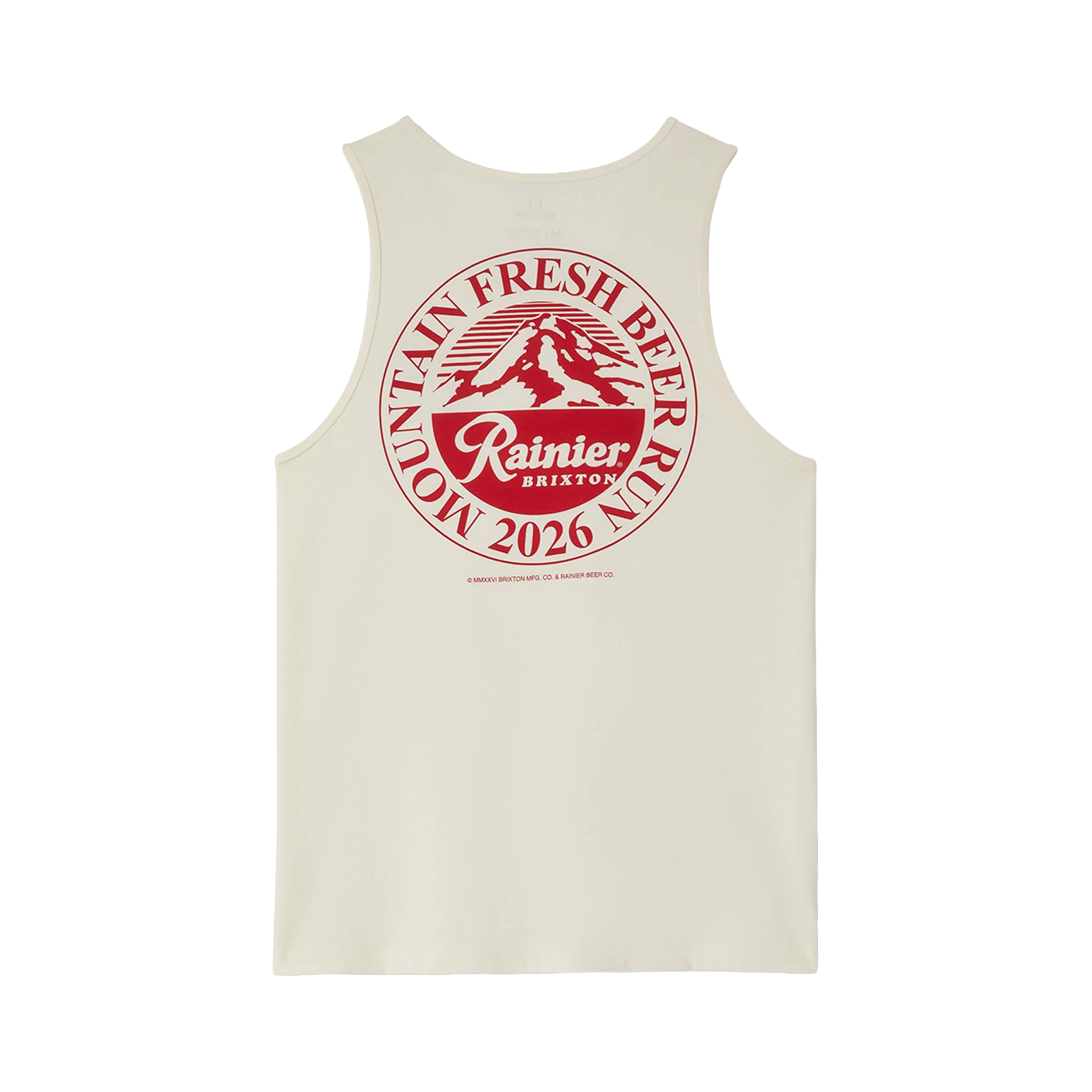 Brixton Rainier Beer Run Tank - Natural - 7B Boardshop