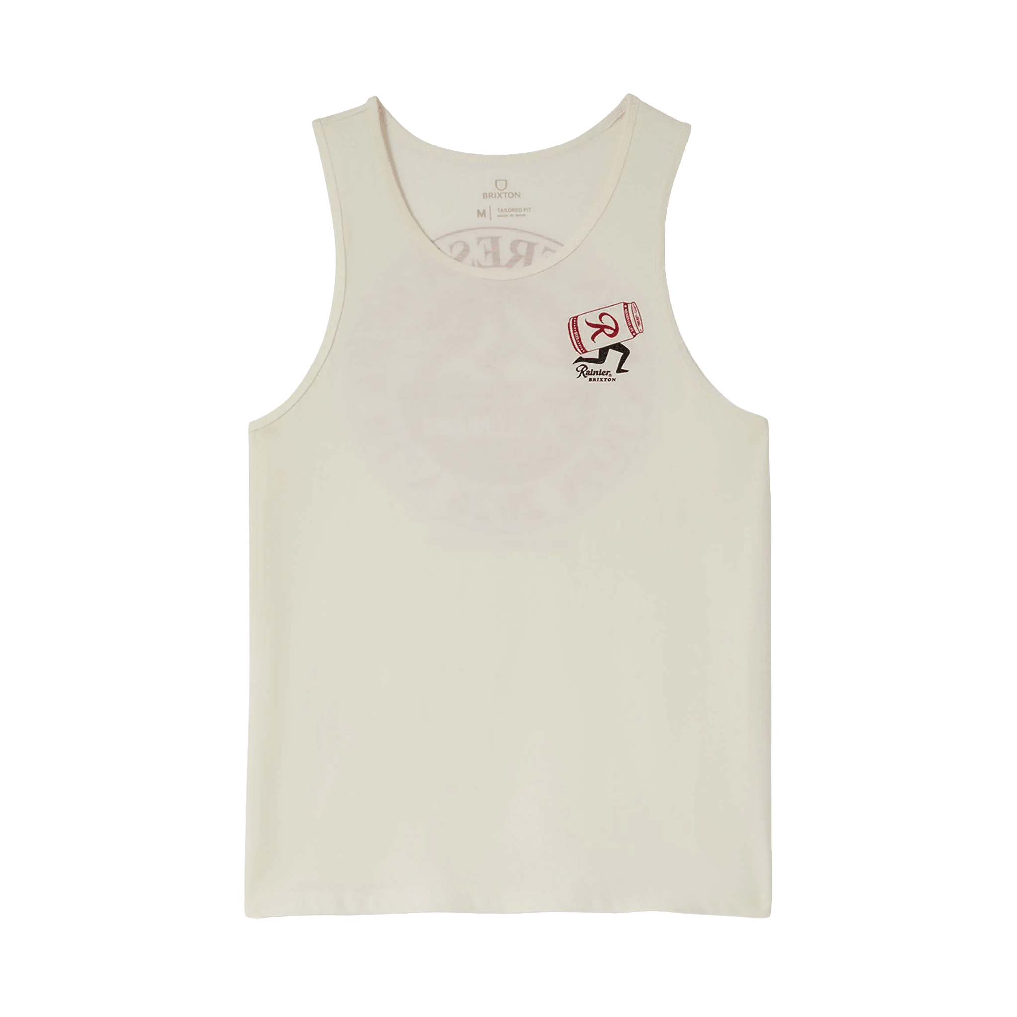Brixton Rainier Beer Run Tank - Natural - 7B Boardshop