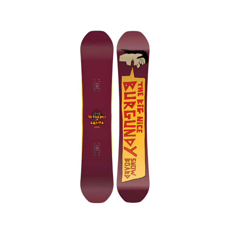 Capita Big Nice Burgundy Snowboard - 7B Boardshop