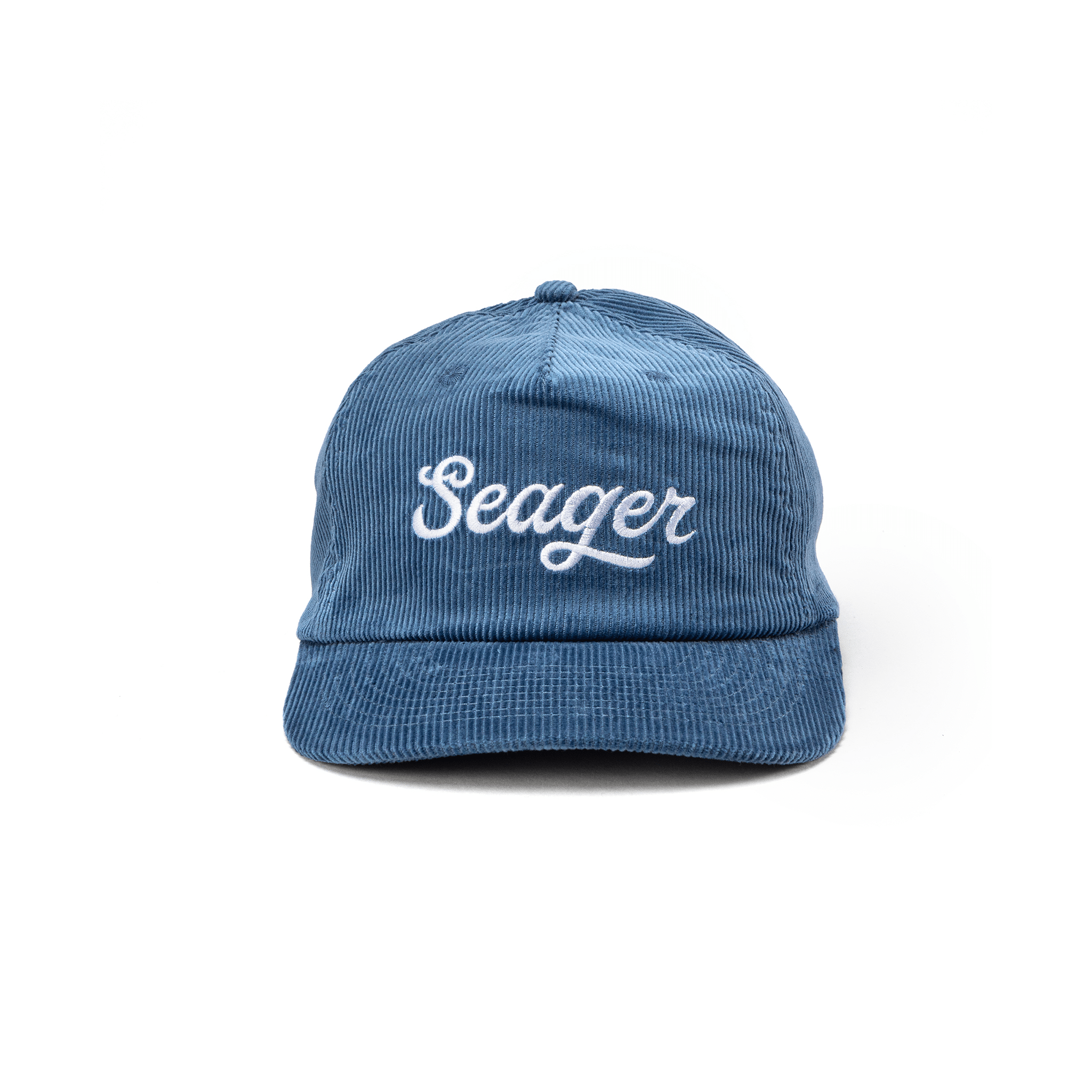 Seager - Big Blue Corduroy Snapback - 7B Boardshop