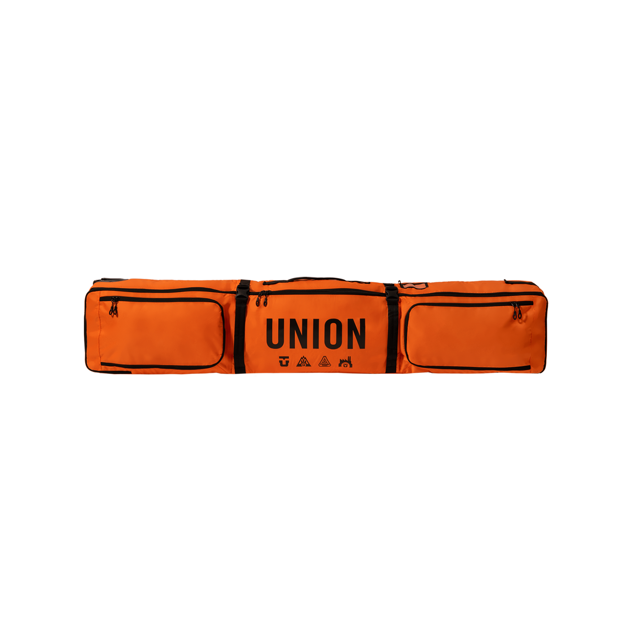 Union Wheeled Board Bag - Orange - 7B Boardshop