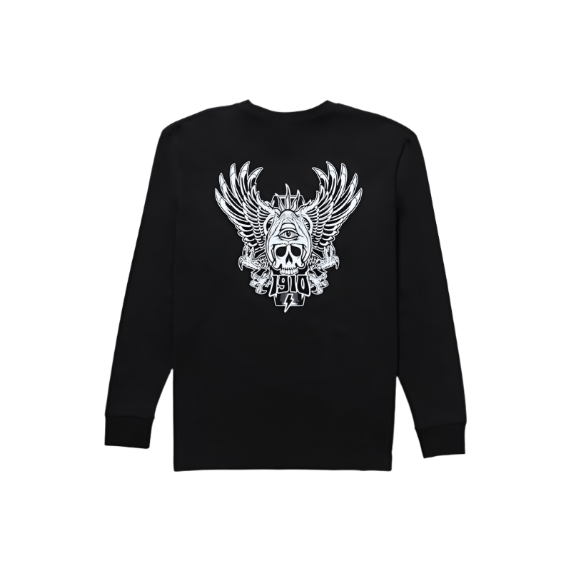 1910 - Bombs Away L/S Tee - 7B Boardshop