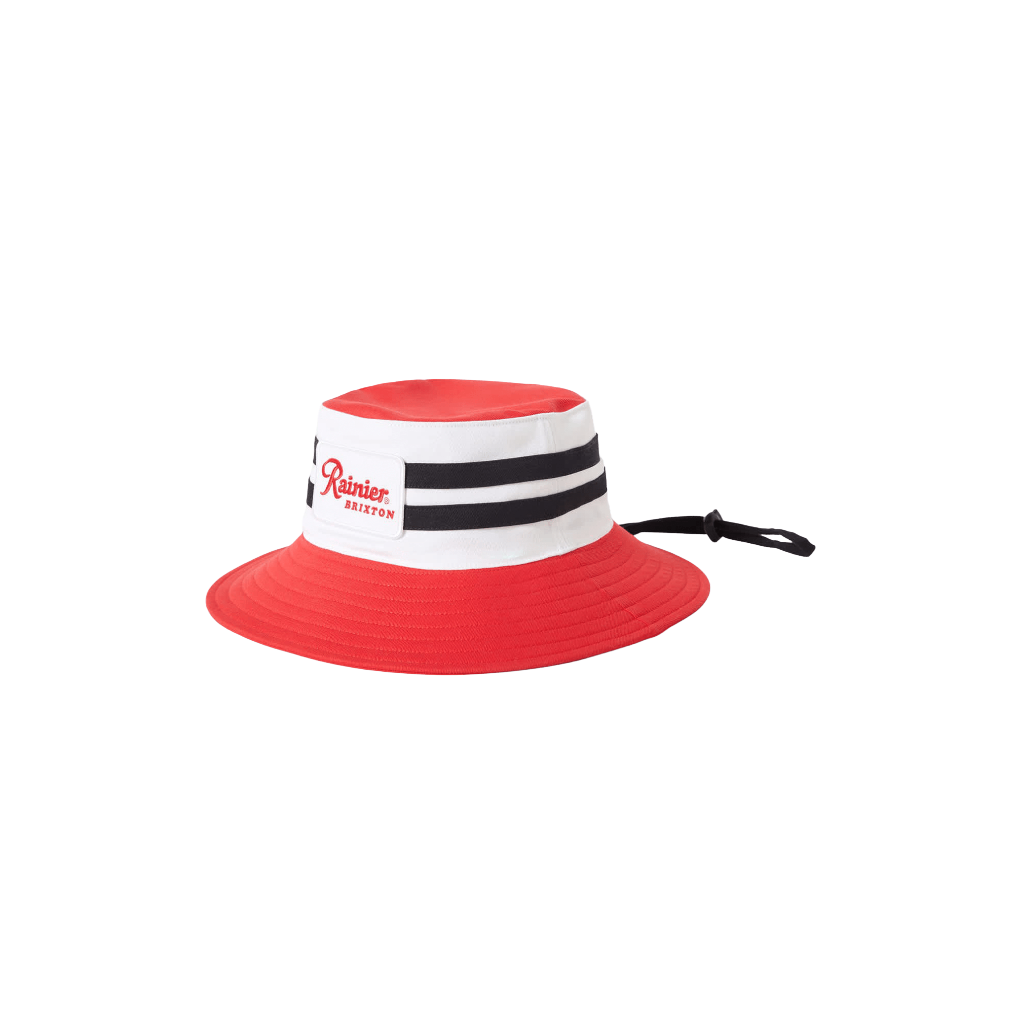 Brixton x Rainier Boonie Hat - Natural/Red - 7B Boardshop