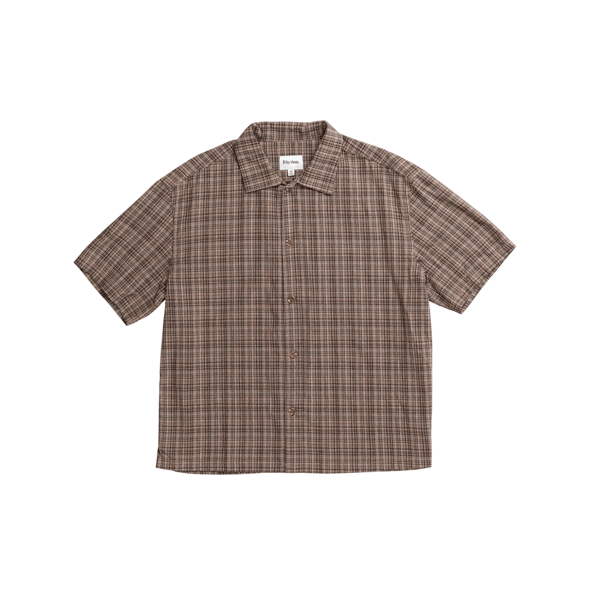 Rhythm Relaxed Brady Check S/S Shirt - 7B Boardshop