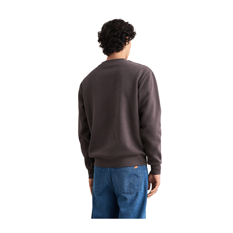 Rhythm Breeze Fleece Crew Men's Vintage Black - 7B Boardshop