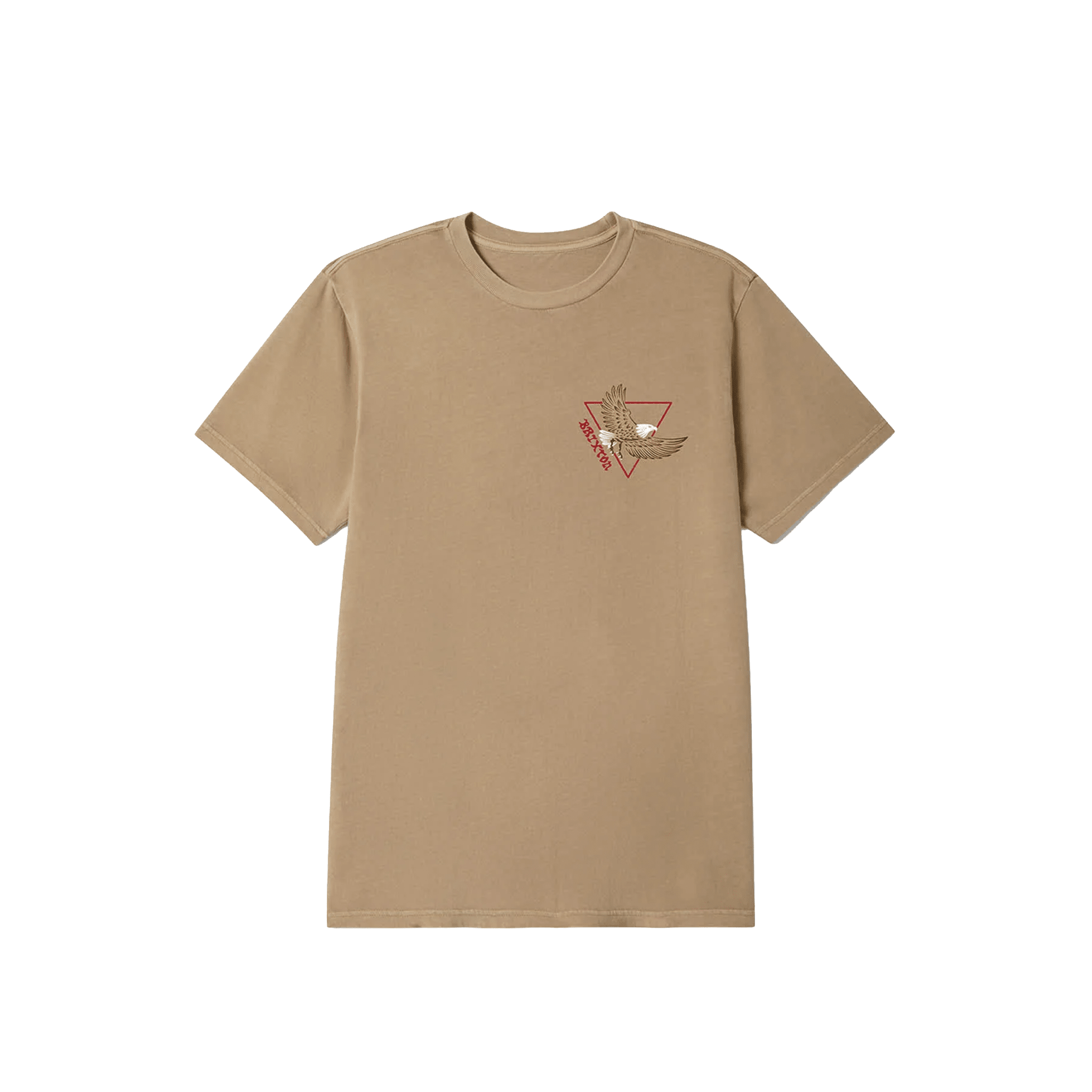 Brixton Opal Short Sleeve Tee – Timeless Taupe Worn Wash Graphic T-Shirt - 7B Boardshop