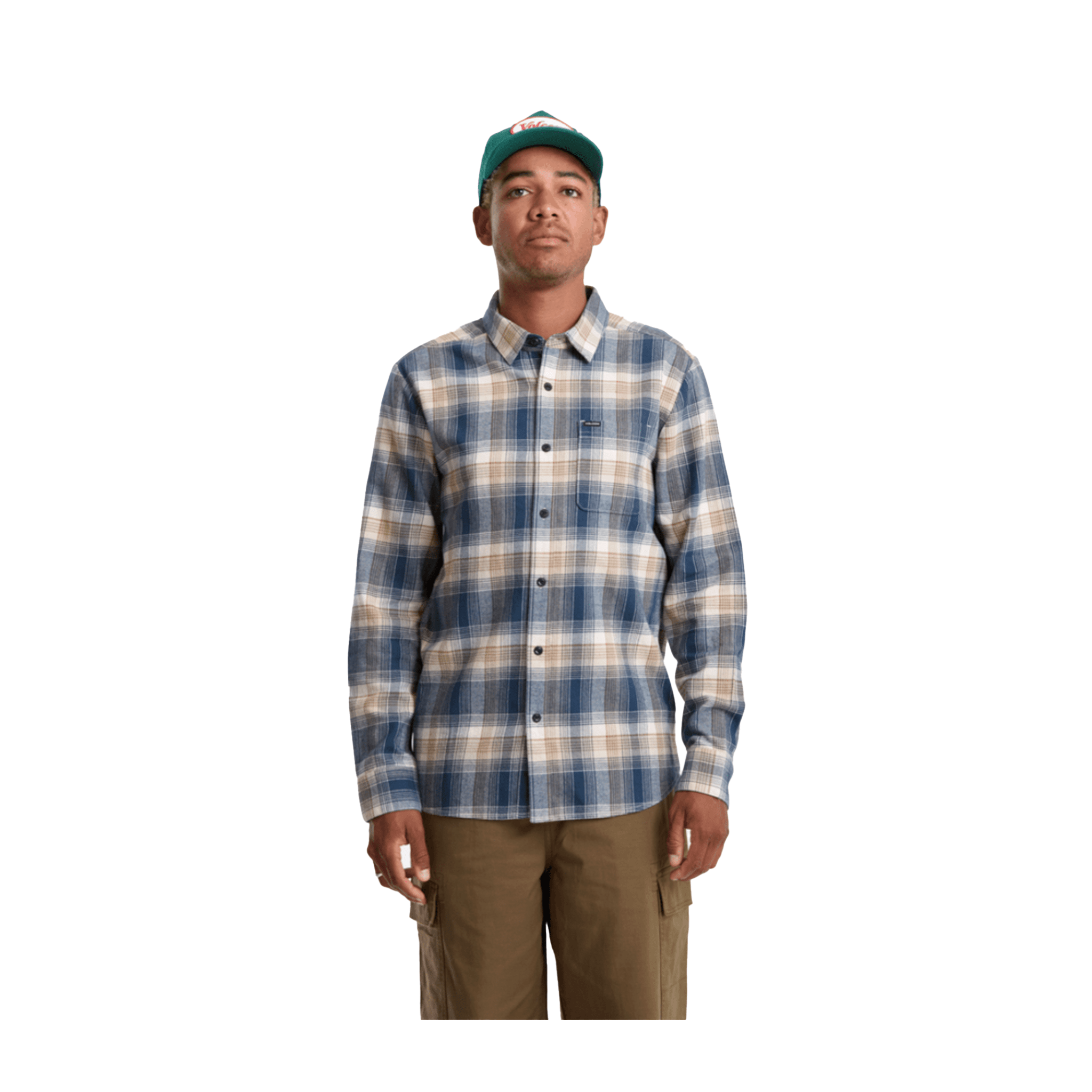 Volcom - Caden Plaid L/S - 7B Boardshop