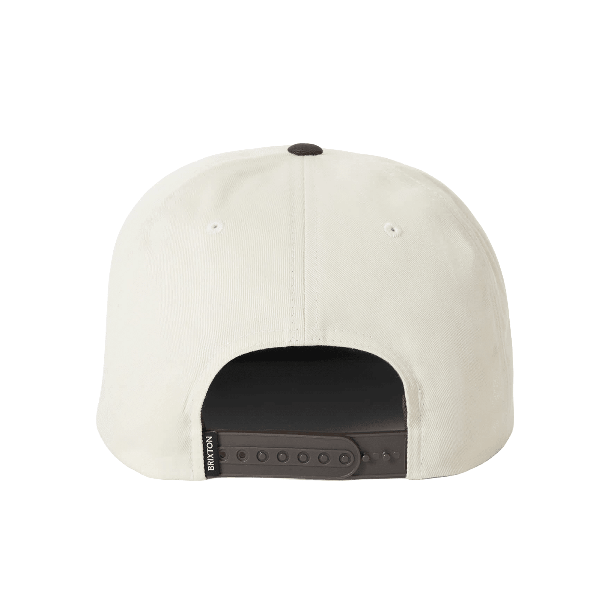 Brixton Catch and Release Snapback Hat – Off White/Brown - 7B Boardshop