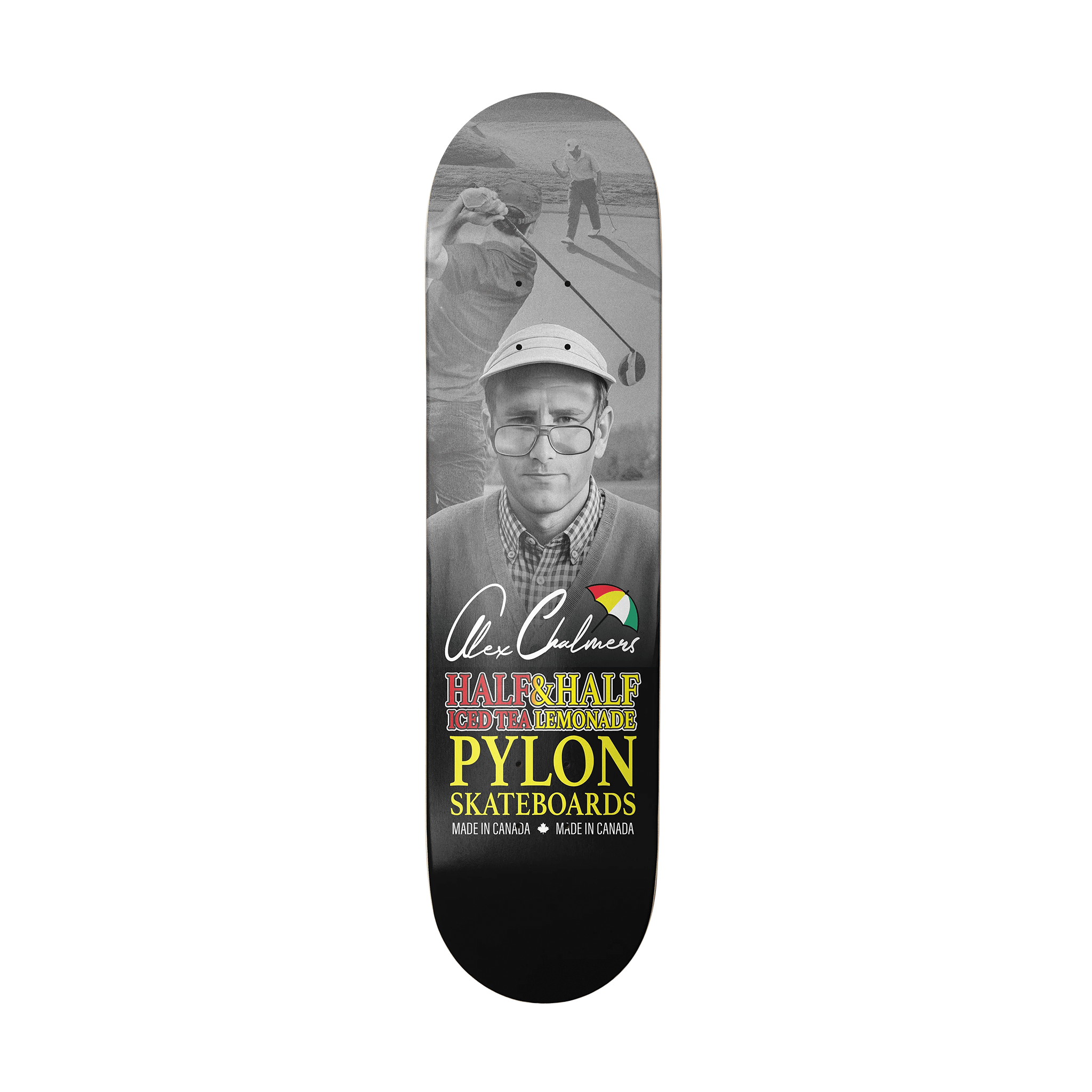 Pylon Skateboards Chalmers Half N' Half Deck - 8.5" - 7B Boardshop