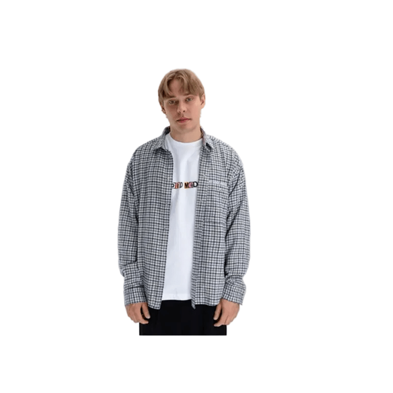 Beyond Medals Checkered Shirt - Light Beige - 7B Boardshop