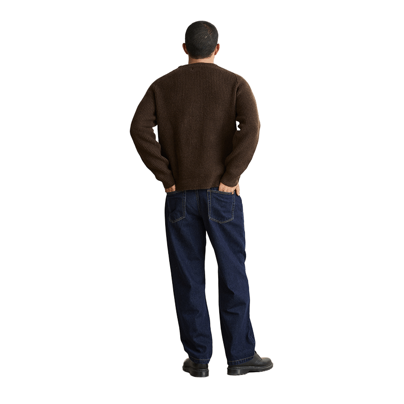 Rhythm Vintage Waffle Knit Sweater – Men's - 7B Boardshop