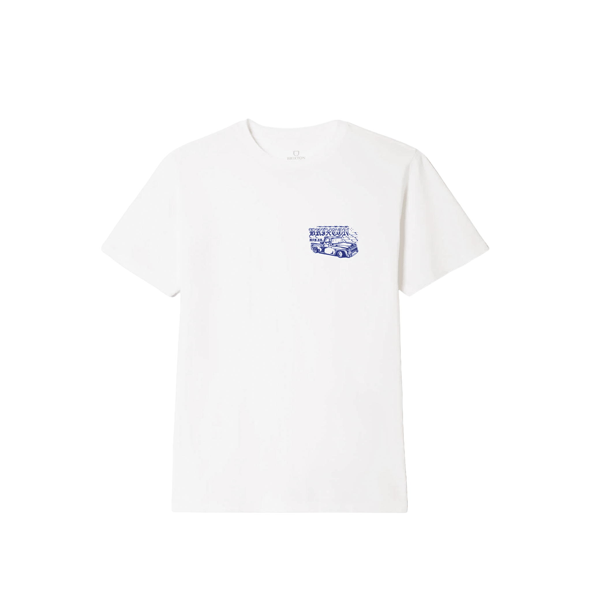 Brixton Cisco T-Shirt - White - 7B Boardshop