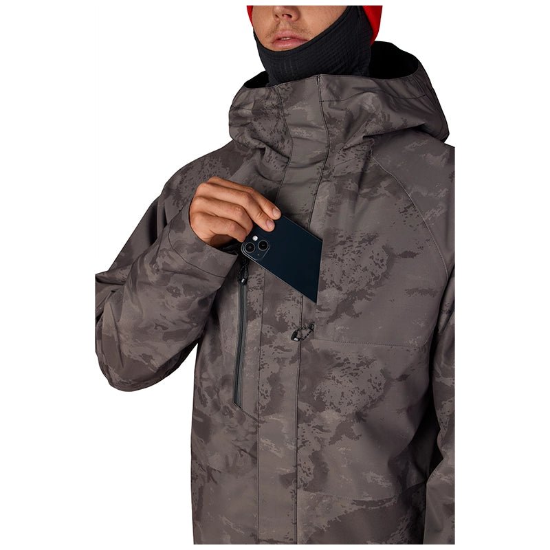 686 Men's Gore-Tex Core Shell Jacket – Charcoal Hemisphere - 7B Boardshop
