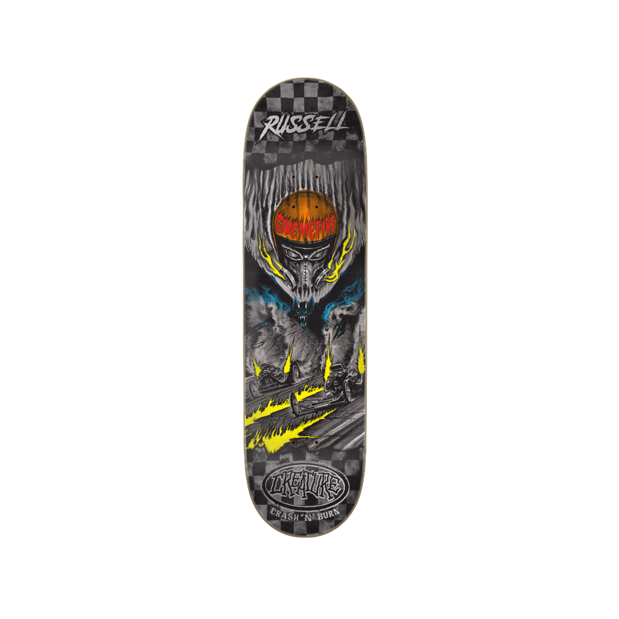 Creature Russell Crash And Burn Pro Stumps - 8.5" - 7B Boardshop