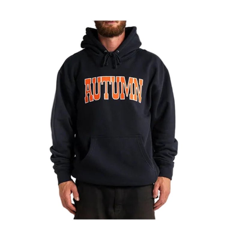 Autumn Crown Hooded Fleece - Navy - 7B Boardshop