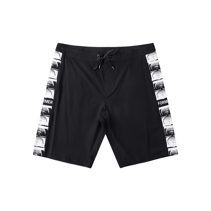 Former Team Crux 20" Trunk Men's Boardshorts - Black - 7B Boardshop