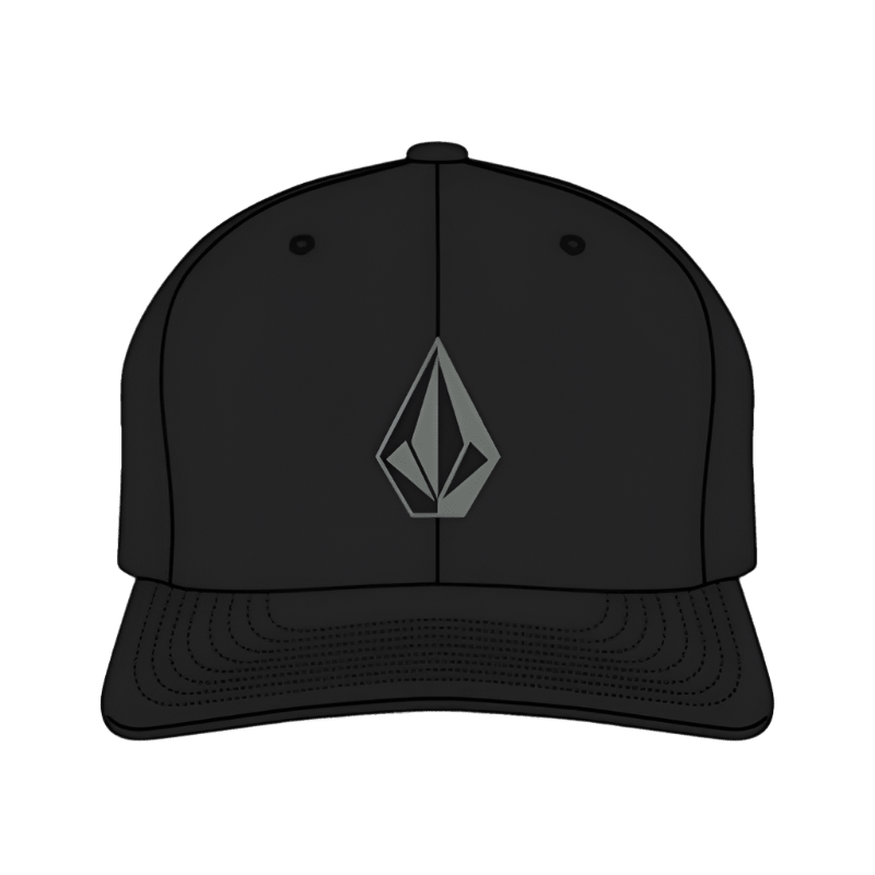 Volcom Stone Tech Flexfit Delta Hat - 7B Boardshop