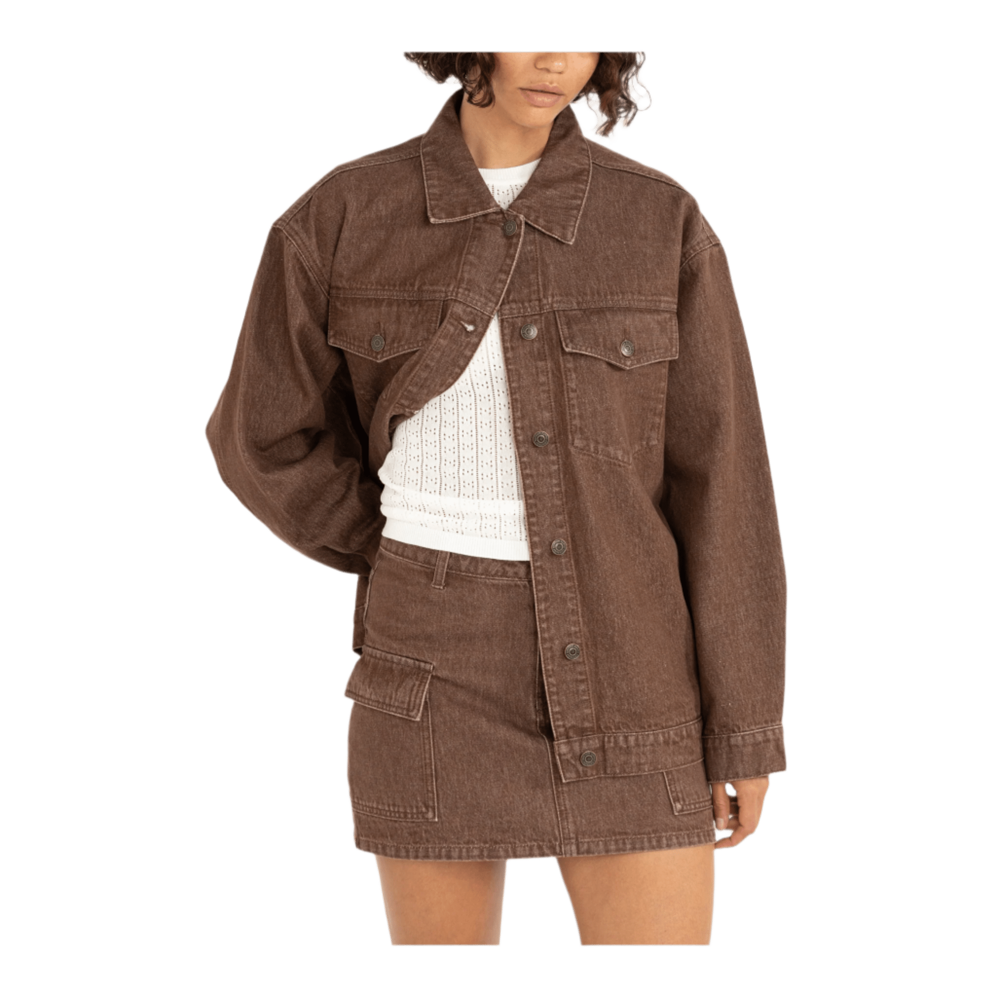 Rhythm - Oversized Denim Jacket - 7B Boardshop