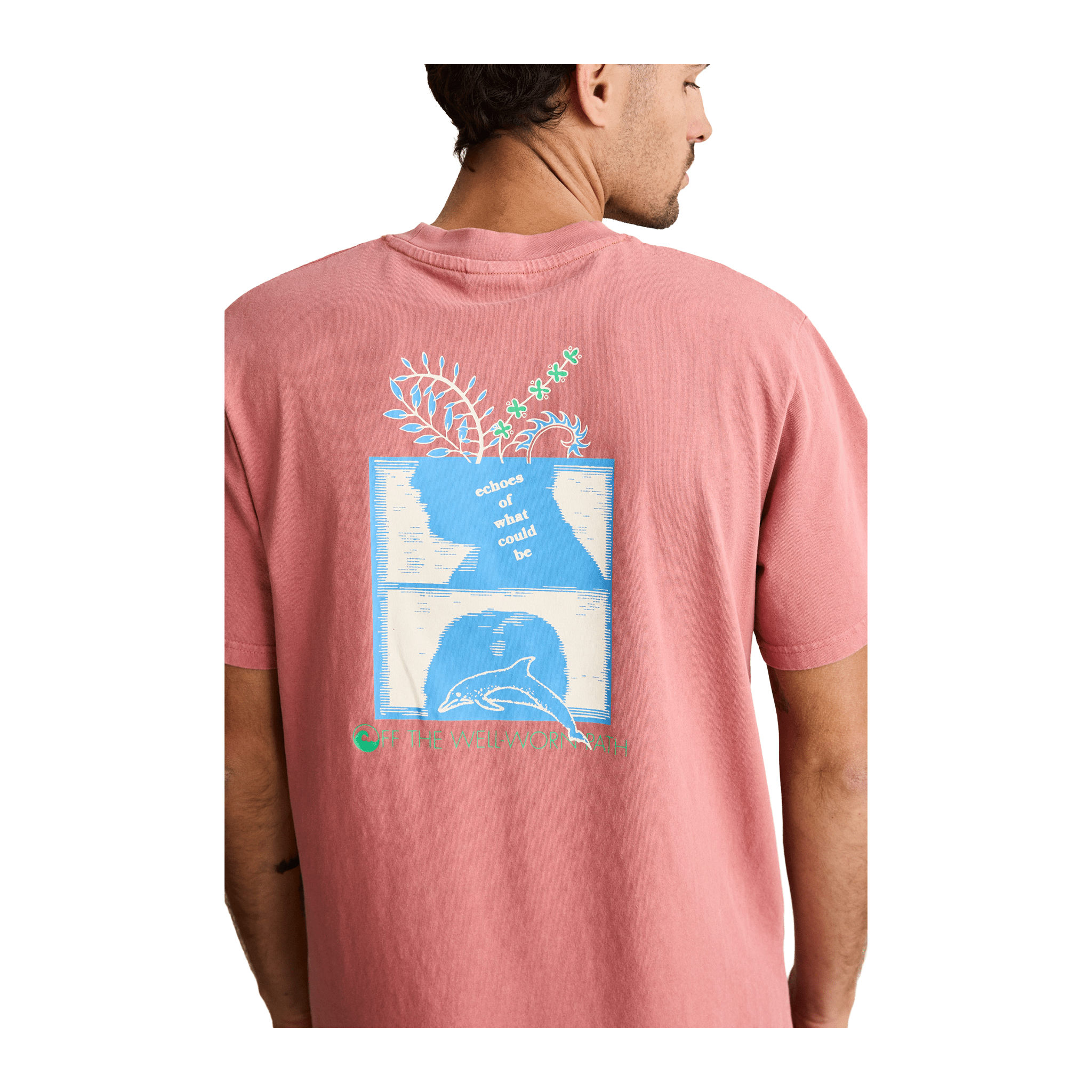 Rhythm Echoes Vintage Tee – Dusty Rose - 7B Boardshop