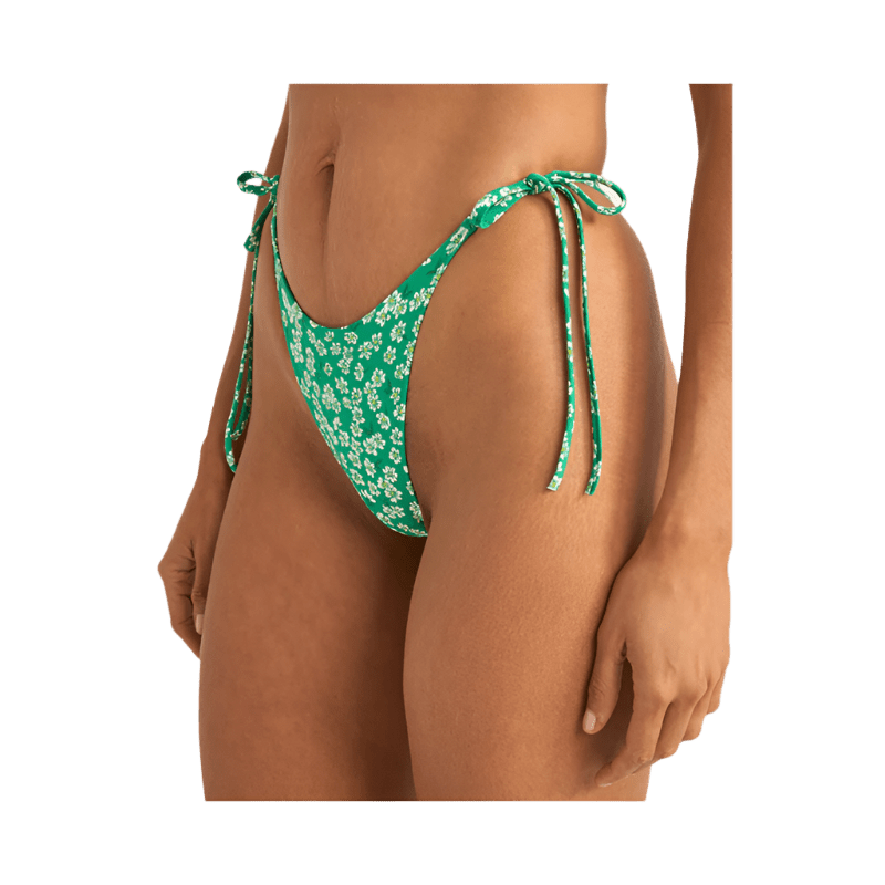 Rhythm - Evergreen Floral Tie Side Hi Cut Pant - 7B Boardshop