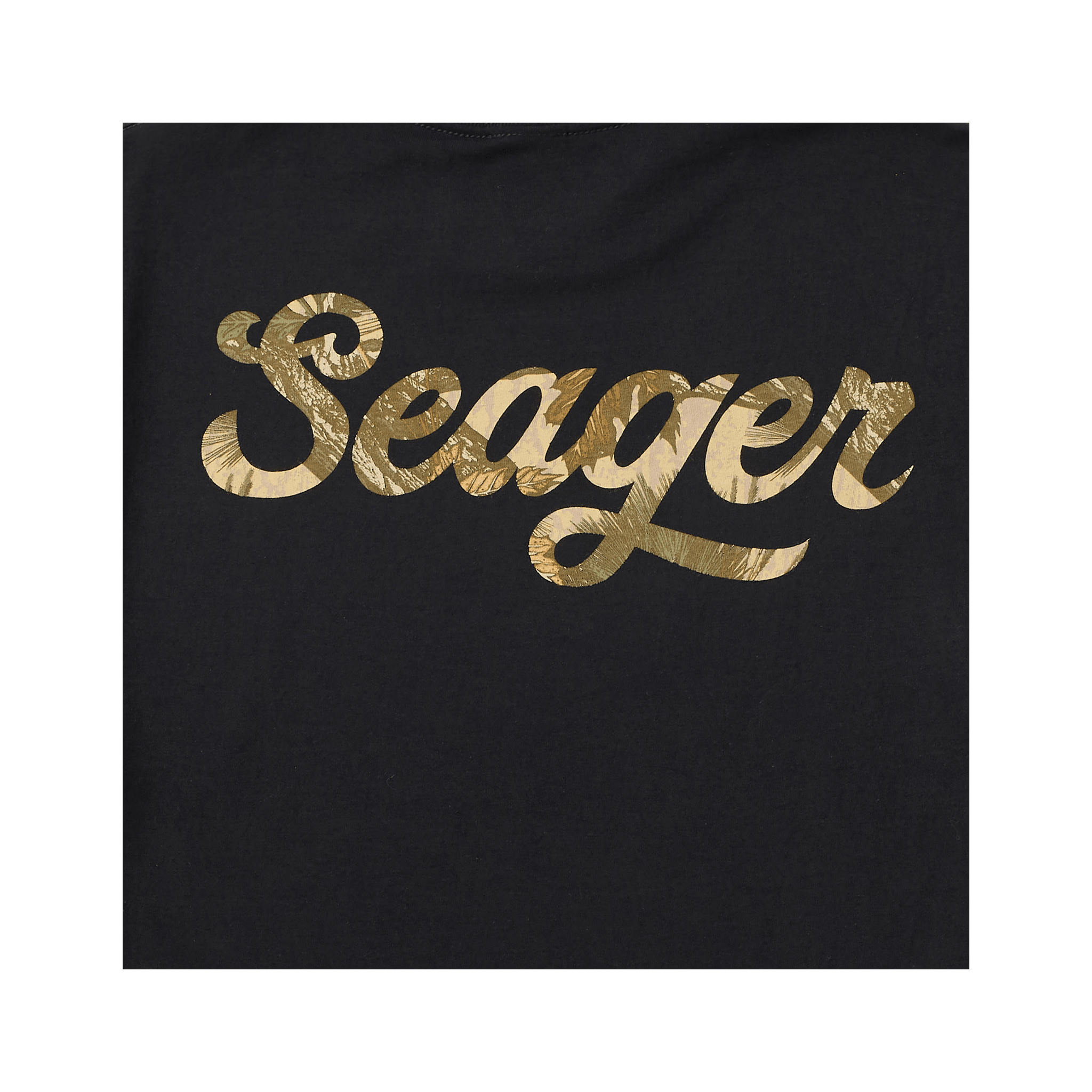 Seager Russ Fill T-Shirt – Black - 7B Boardshop