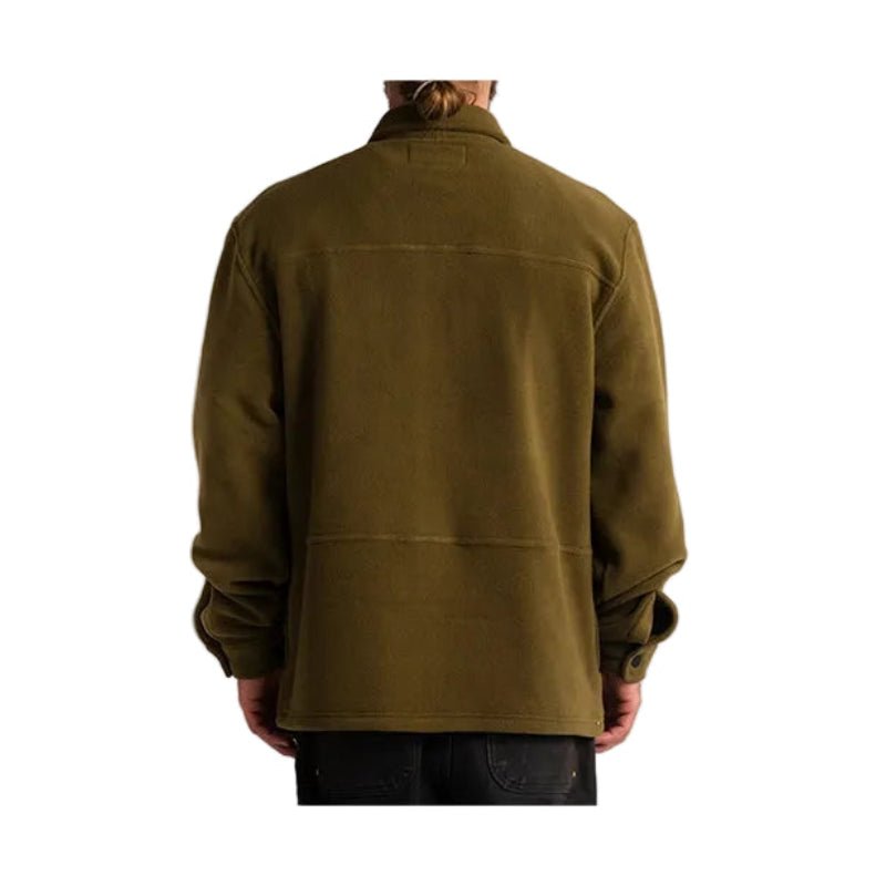 Autumn Fleece Shirt - Dark Olive - 7B Boardshop