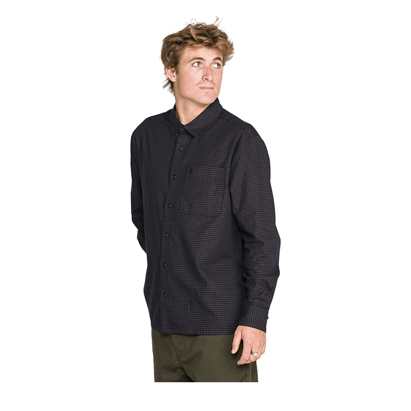 Volcom Glasnow Men's Long Sleeve Woven Shirt - 7B Boardshop