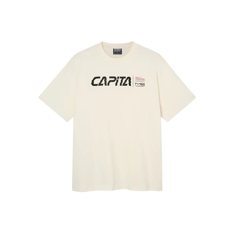 Capita Gravity Men's S/S Tee Shirt - Off White - 7B Boardshop