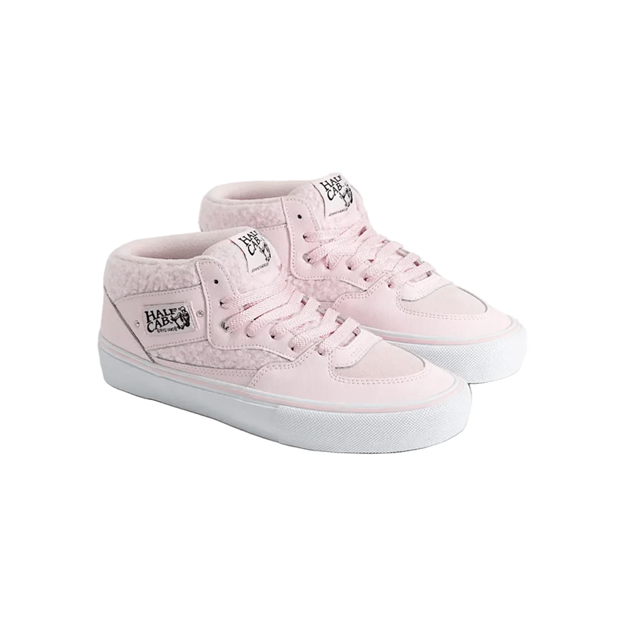 Vans Skate Half Cab - Pink/White (Women's) - 7B Boardshop