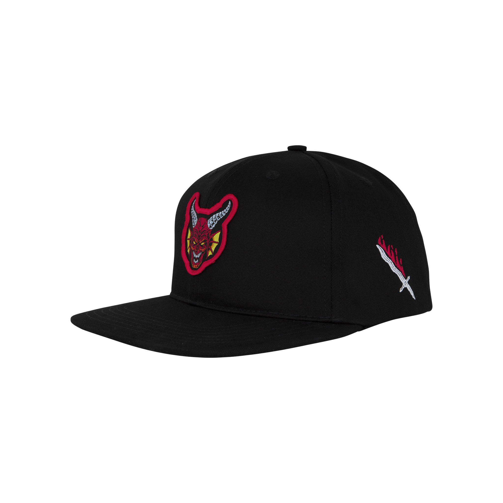 Stranger Things X Santa Cruz Hellfire Club Structured Snapback - 7B Boardshop