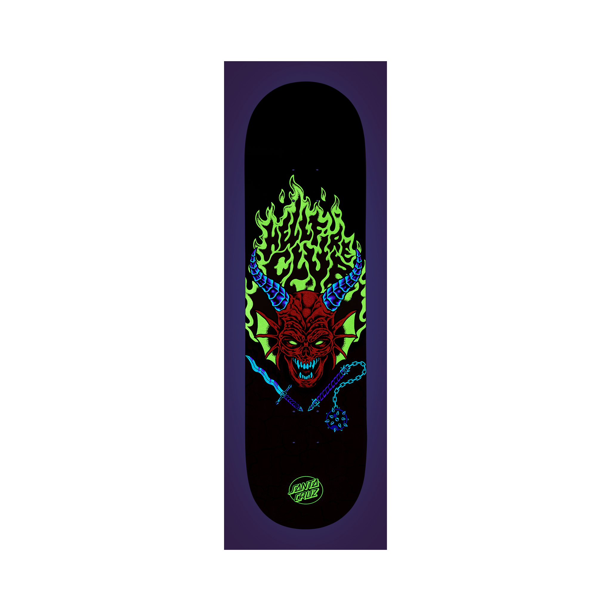 Stranger Things X Santa Cruz Hellfire Club - 9.0" - 7B Boardshop