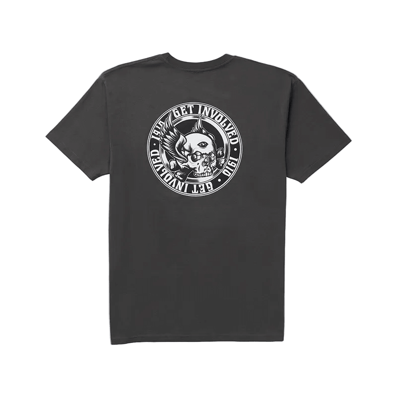 1910 Hero's III Men's S/S Tee - Vintage Black - 7B Boardshop