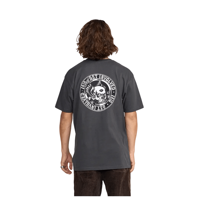 1910 Hero's III Men's S/S Tee - Vintage Black - 7B Boardshop