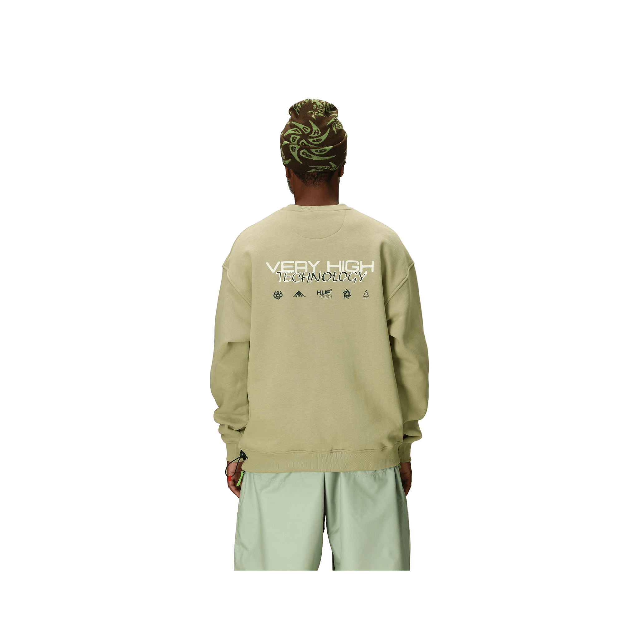 686 Huf Premium Heavyweight Crew Sweatshirt - 7B Boardshop