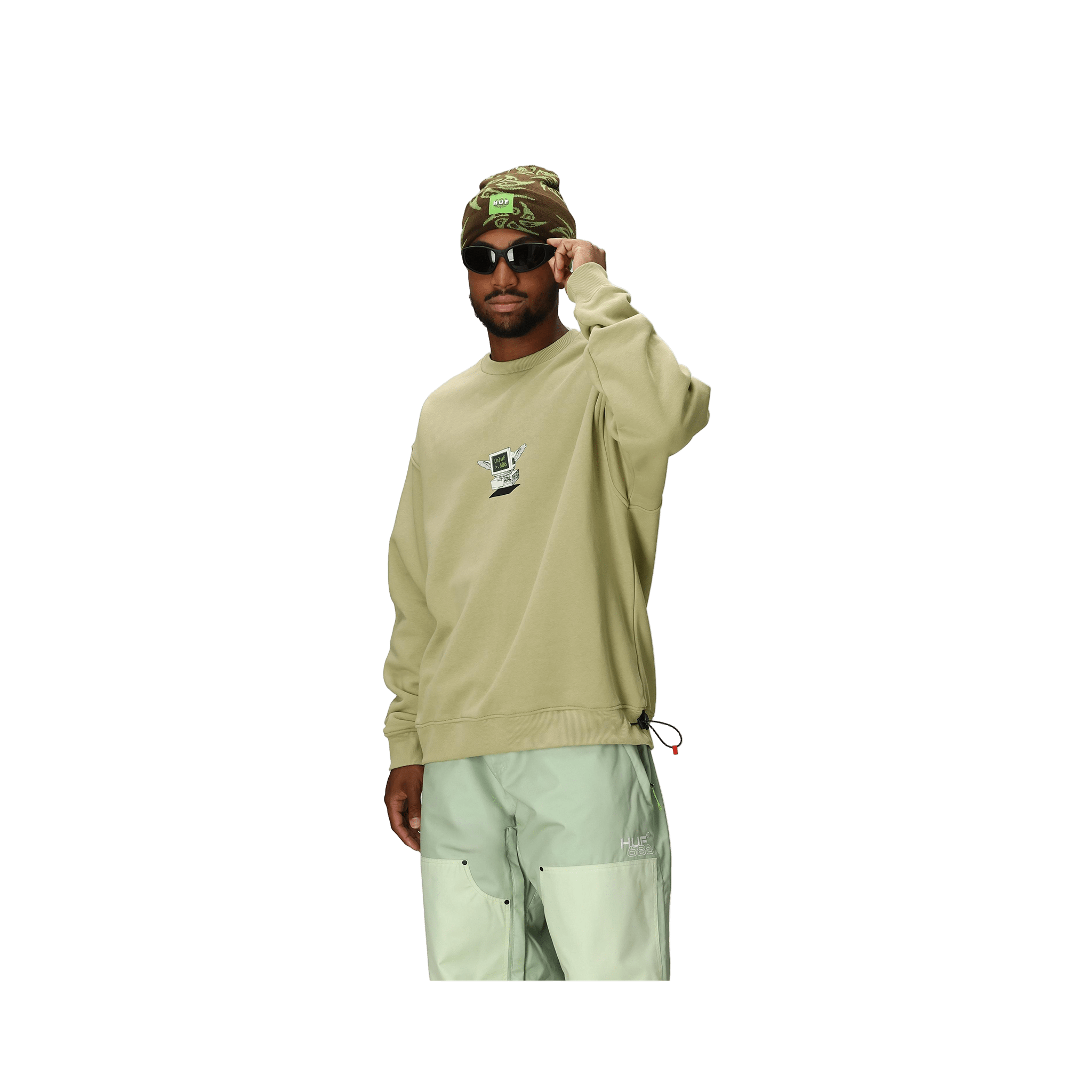 686 Huf Premium Heavyweight Crew Sweatshirt - 7B Boardshop