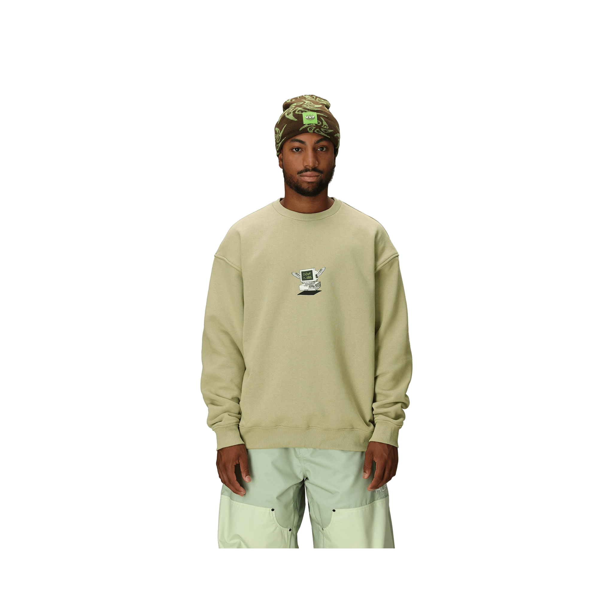 686 Huf Premium Heavyweight Crew Sweatshirt - 7B Boardshop