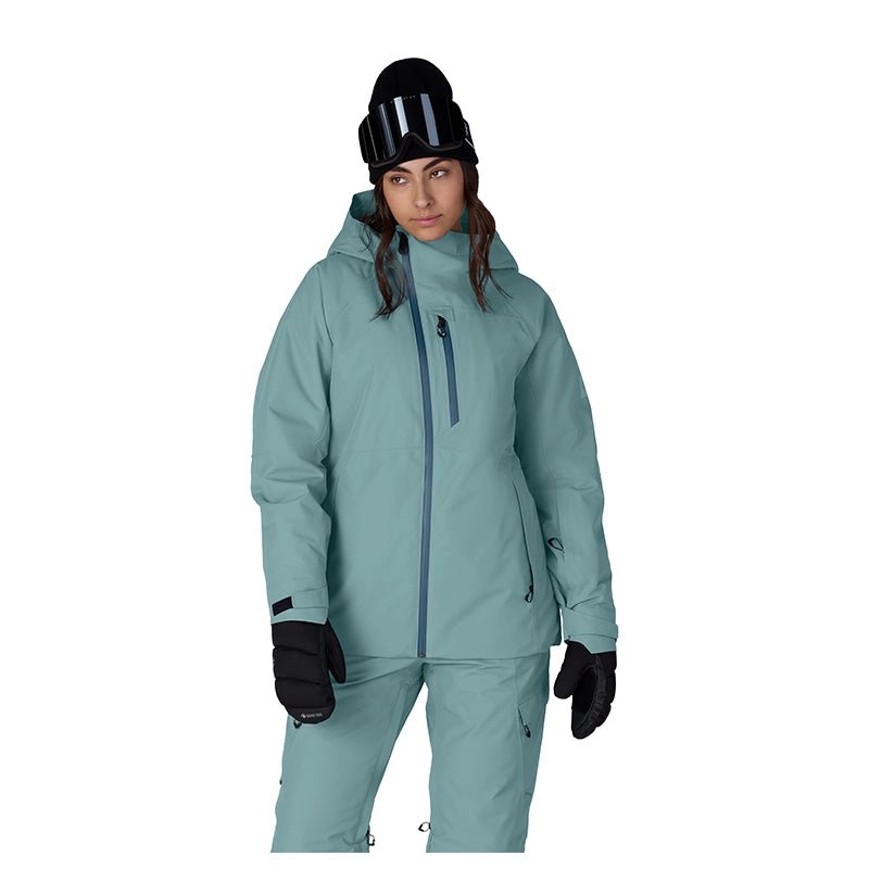 686 Women's Hydra Thermagraph Jacket 2027 – Pale Firn - 7B Boardshop