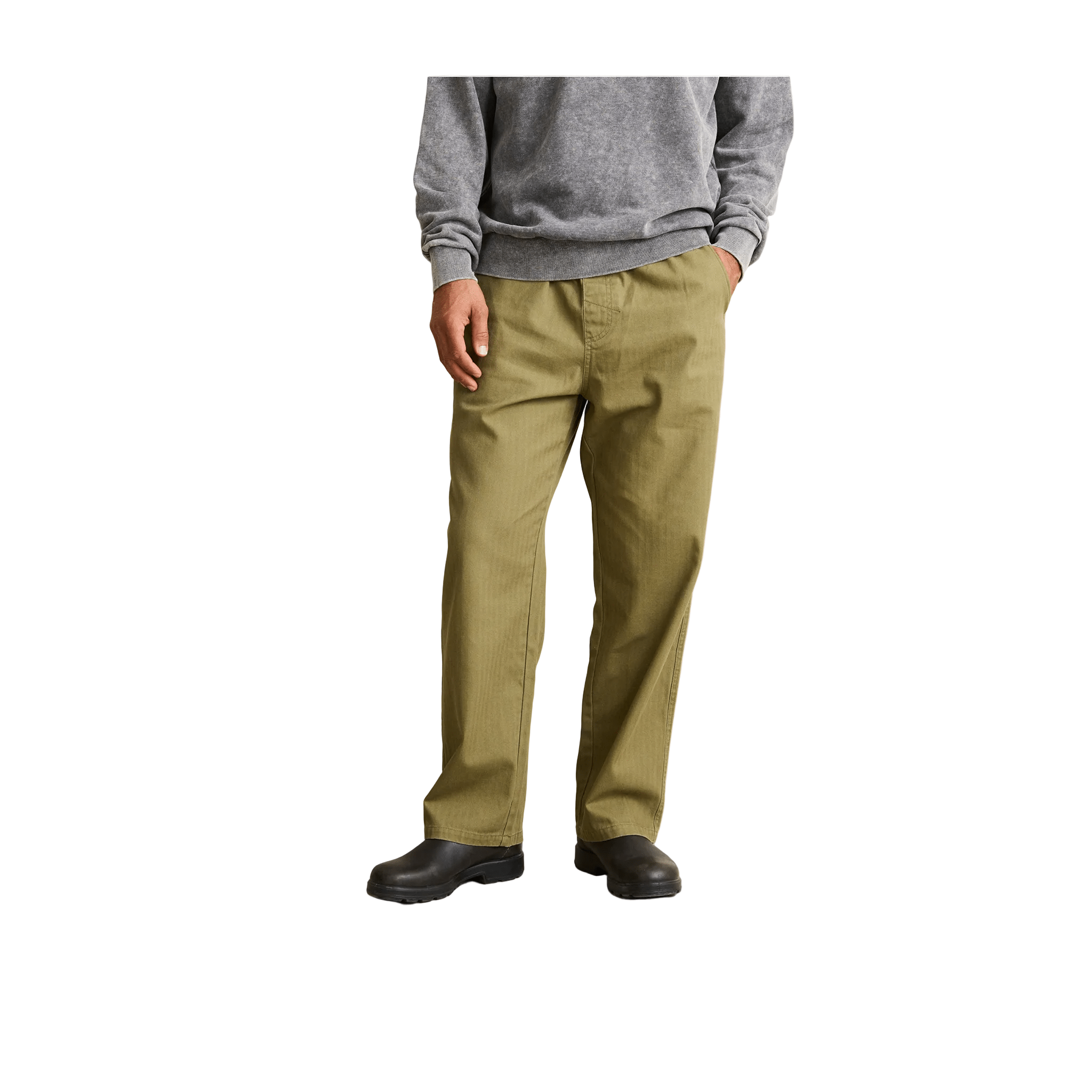 Rhythm Essential Herringbone Jam Pant - 7B Boardshop