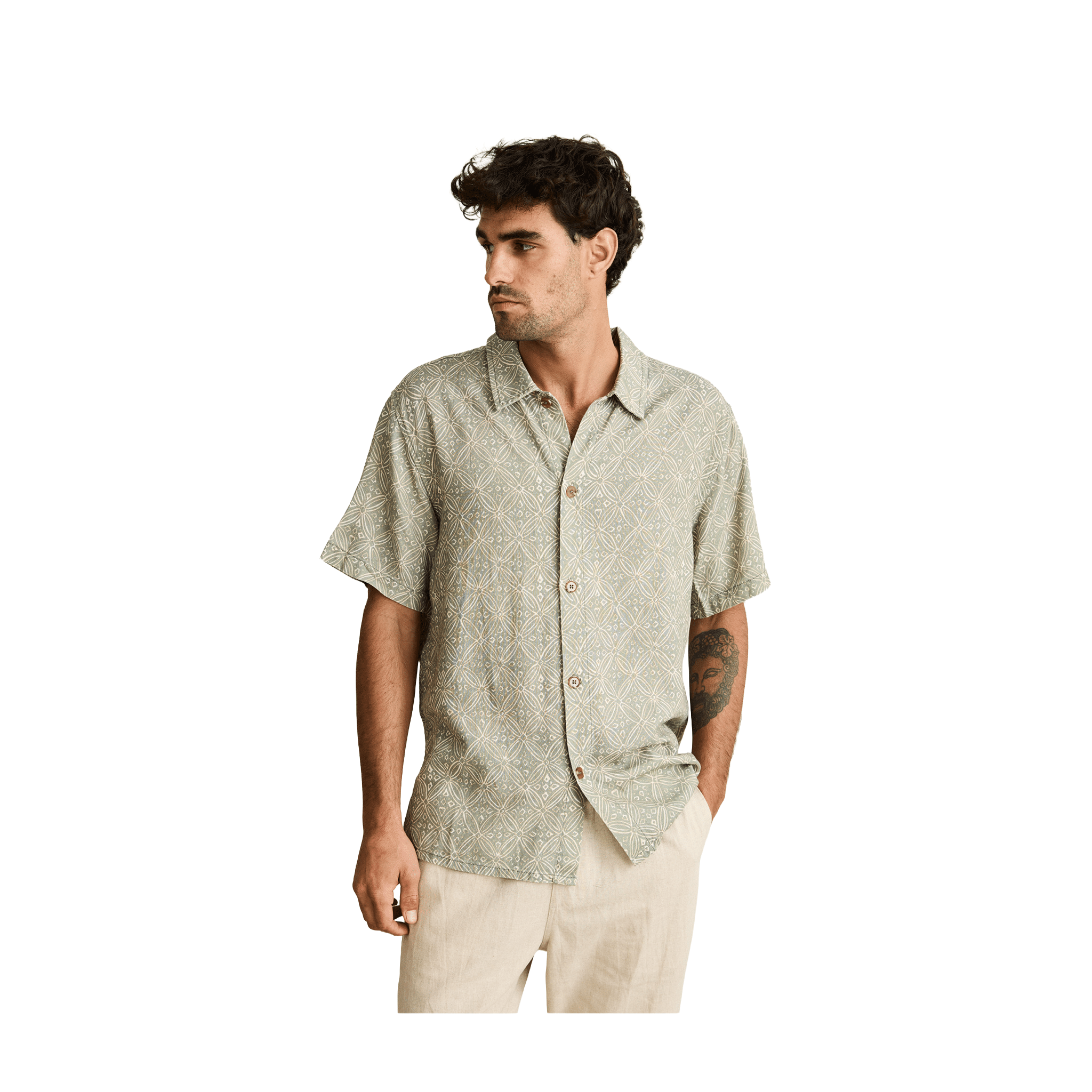 Rhythm Java Short Sleeve Shirt - 7B Boardshop