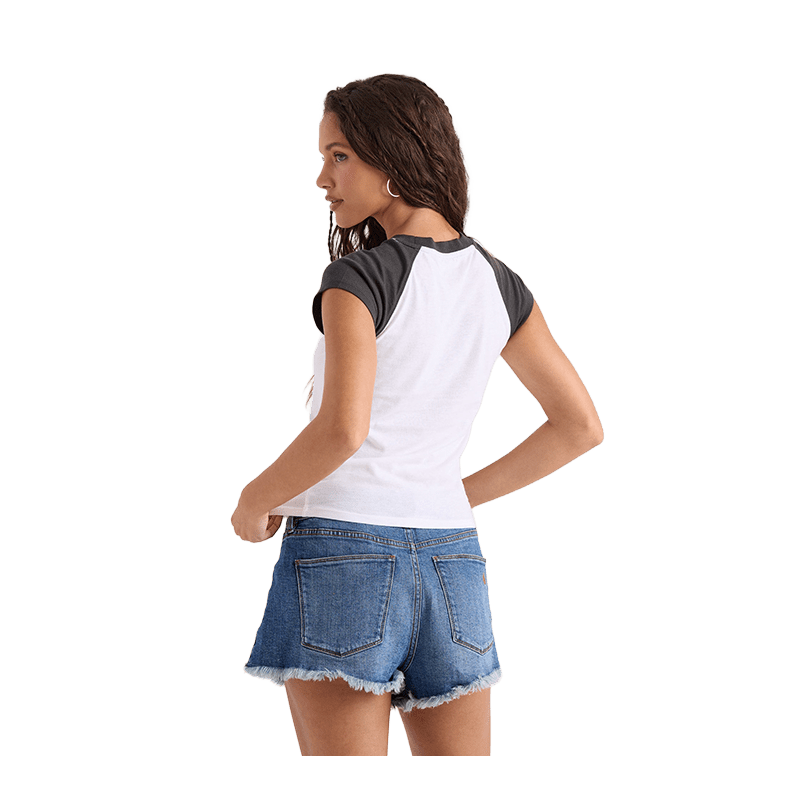 Volcom Kick It Game Day Women's Crop Tee - 7B Boardshop